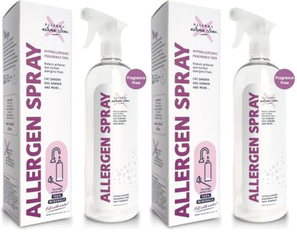 Allergy Asthma Clean Allergen Spray, Over 33oz (Pack of 2) - size: 33.8 Ounce (Pack of 2)