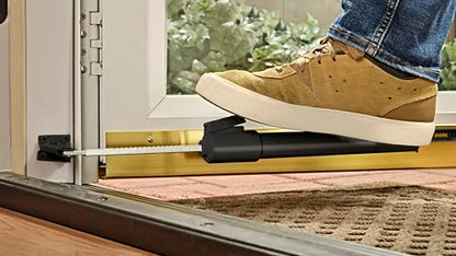 Wright Products EZ-Hold Heavy Duty Pneumatic Storm Door Closer, Black - color: Black