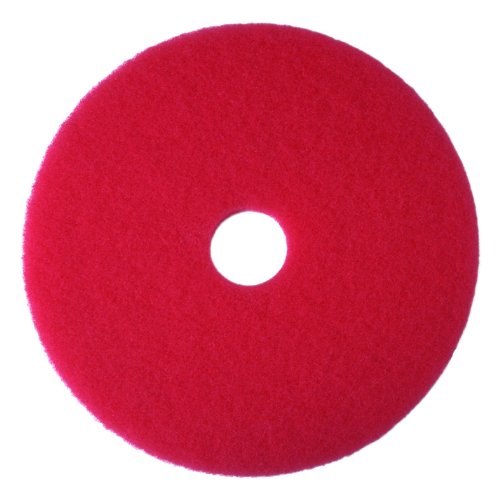 3M Red Buffer Pad 5100, 24 in - size: 24 inches