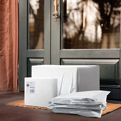 Metronic Poly Mailers 14.5x19 200Pcs Large Shipping Bags for Clothing White - color: White, size: 14.5x19 200PC