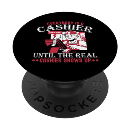 Cashier Register Counter Retail Worker PopSockets Standard PopGrip