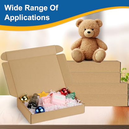 Famagic 30 Pack 11x8x2 Brown Shipping Boxes for Small Business, Book, Gifts - color: Brown, size: 11x8x2" 30pcs