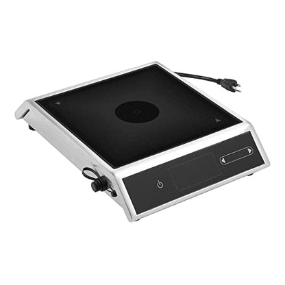 Vollrath MPI4-1440S Countertop Medium-Power 4-Series Induction Range with Temperature Control Probe, Stainless Steel, 120v