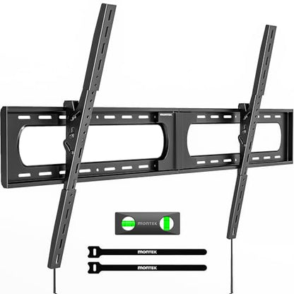 monTEK Heavy Duty Tilting TV Wall Mount for 37-150 Inch TVs, Up to 375 lbs - size: 37-150'' Tilt