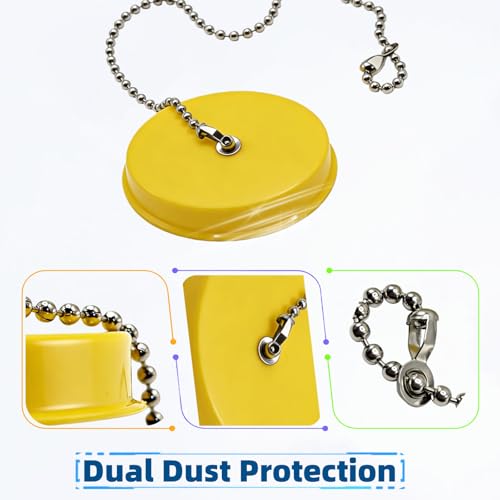 2 PC S53-063 Dust Cover Cap Replacement for Bradley Eye Face Wash Station