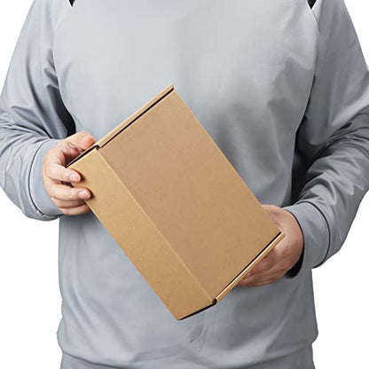 PHAREGE 25 Pack 10x7x3 inch Cardboard Shipping Boxes, Brown Mailing Box - color: Brown, size: 10x7x3 inch 25 Pack