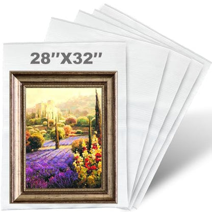 28"x32"Packing Foam Pouches, 5PCS Large Shockproof Cushioning Protection - size: 28X32IN-5PCS