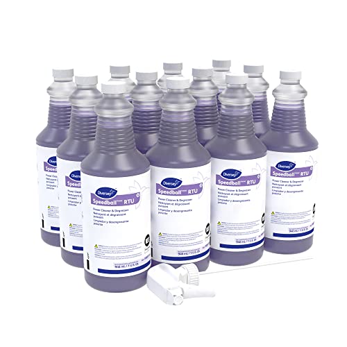 Diversey Speedball Power Cleaner & Degreaser, RTU Spray, 32 oz, 12 Pack - size: 32 Fl Oz (Pack of 12)