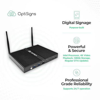 OptiSigns Pro Digital Signage Player