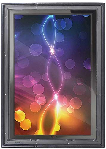 The Display Shield 36-43 Inch Vertical Outdoor Digital Signage Cabinet - color: Standard, size: 36-43"