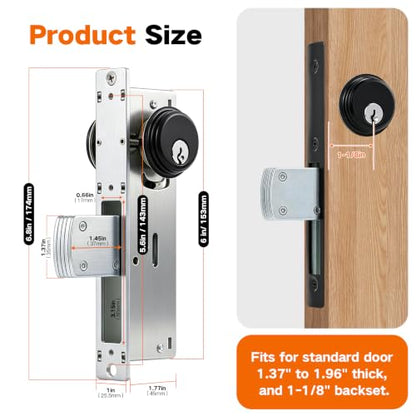 Storefront Door Lock Commerical Mortise Lock
