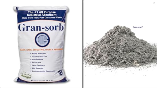 Gran-Sorb Universal Sorbent Granules 30 lb Bag, Absorbs 4 Gallons, 1 Bag - size: Pack of 2