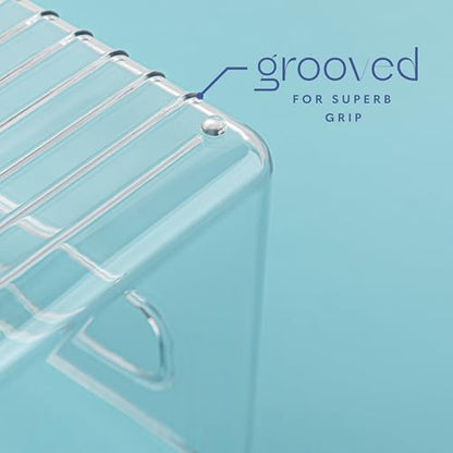 Plastic Food Storage 2 Pack Clear Container Bin with Handles for Organizing Kitchen, Pantry, Refrigerator, Freezer, Pantry, Cabinet, Closet, Bathroom. 10”x4”x6” - size: 10x4x6
