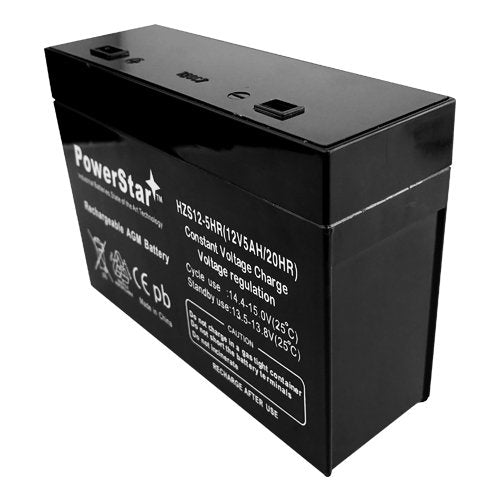 PowerStar HC1217W Emergency Light Alarm UPS Battery
