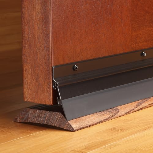 MD Building Flex-O-Matic Screw-On Door Sweep, Bronze, 36in - color: Bronze