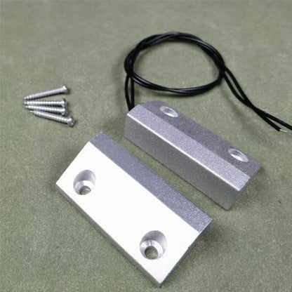 Gebildet Rolling Door Contact Magnetic Reed Switch Alarm with 2 Wires for NC. Applications MC-56 - color: Silver-E1284T