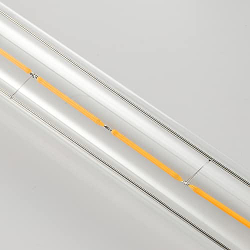 E26 LED Tubular Bulbs 4W T10 Dimmable LED Ligth Bulb Soft White 3000K - color: 8.9 Inch-3000k Soft White-4w(clear Glass)