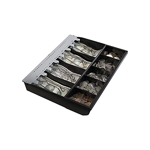 Adesso POS Cash Drawer 9 Compartments Black (MRP-13CD) MRPCD13