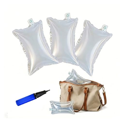 Air Bags for Packing,Inflatable Air Pillows for Shipping with Pump - size: 7.87 × 11.81 in/100pcs