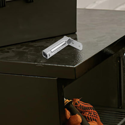 Refrigerator Door Hinge Replacement Heavy Duty Freezer Pivot Hinge Adjustable Automatic Fridge Door Closer with Easy Installation 4.44X2.83X0.98In
