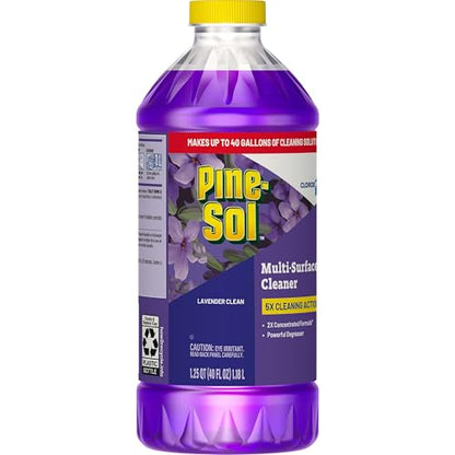 Pine-Sol CloroxPro Multi-Surface Cleaner, Lavender, 40 fl. oz. - size: 40 Fl Oz (Pack of 1)