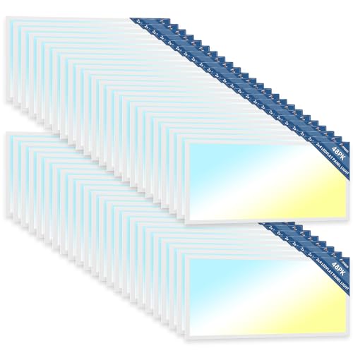 Amico 48 Pack 2x4 LED Flat Panel Light with 3CCT Selectable, 50W, ETL/FCC - size: 2x4 48Pack