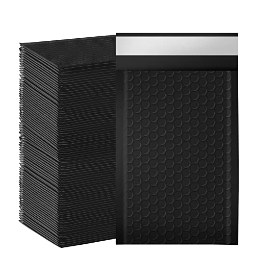 Bubble Mailers, 4x7 Inch Padded Bubble Mailers Pack of 100 Bubble Envelopes Opaque Self Seal Adhesive Waterproof Bags for Shipping and Packaging (Black, 4x7-100Pc) - color: Black, size: 4x7-100Pc