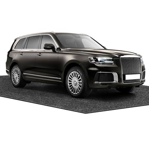17 x 7.6FT Extra Large Garage Floor Mat, Oil Leaks Absorbent Oil Spill Mat - size: GFM-17 x 7.6FT
