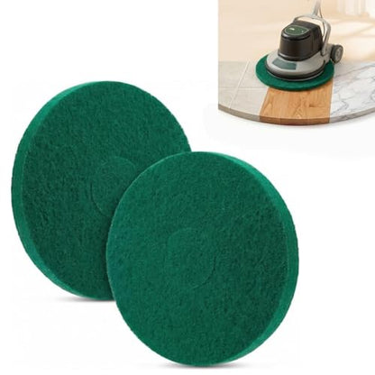 2 Pack 12" Green The Orbiter Scrub Pad,Commercial Cleaning Orbiter Pads