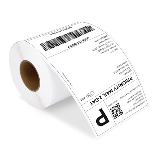 4" x 6" Direct Thermal Shipping Labels, 220 Labels per Roll - size: Roll- 220 Labels