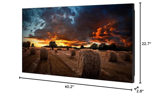 Samsung 46” VM46B-U Ultra Narrow 3.5mm Bezel LCD Video Wall for Business, Non-Glare Panels, 24/7 Operation, 1080p Resolution, Picture Enhancer, 500 nit, IP5x Certified, LH46VMBUBGBXGO - size: 46-inch