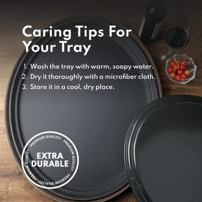 New Star Foodservice Non-Slip Serving Tray, Black, 24 x 29-Inch - color: Black, size: 24-Inch x 29-Inch x 0.7-Inch