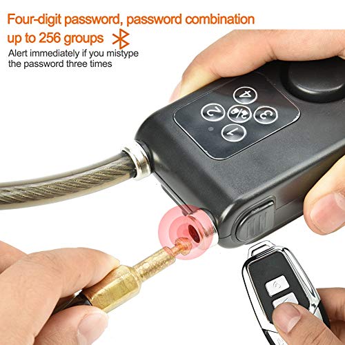 Remote Control Alarm Lock with 115dB Anti-Theft Siren