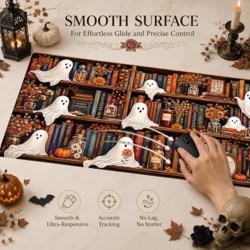 Nuxovilar Large Gaming Mouse Pad Desk Mat, 15.7x35.4 Inches Polyester - color: Nu-jh-71338