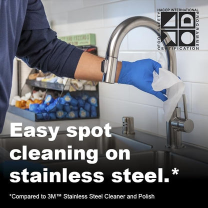 3M Scotch-Brite™ Stainless Steel Wipes, 30 EA/Pack