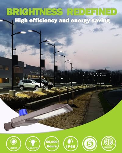 YXL LED Parking Lot Light, 200W Light with Dusk to Dawn Photocell, 28000LM 5000K, Slipfitter Mount, IP65 Waterproof, LED Area Light for Parking Lot, Driveway, Street, Yard and Stadium, 3 Pack - size: 200W Slipfitter 3Pack