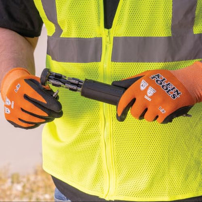 Klein Tools 60582 A1 Cut-Resistant Work Gloves, X-Large, 2-Pair - size: X-Large, style: 2-pair Pack