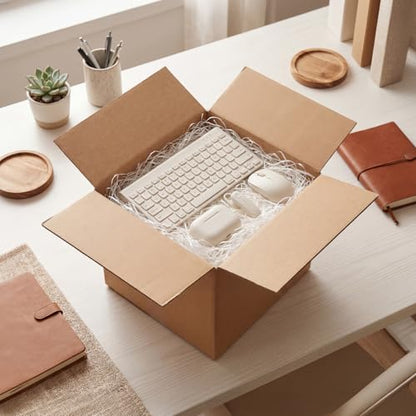 CRUGLA 12x12x12 Shipping Boxes 10 Pack, Brown Corrugated Cardboard Boxes with Side-Lock and Pre-Applied Double-Sided Tape, Easy Assemble Packing Mailer Boxes for Small Business Shipping - size: 12x12x12 Inch 10 Pack