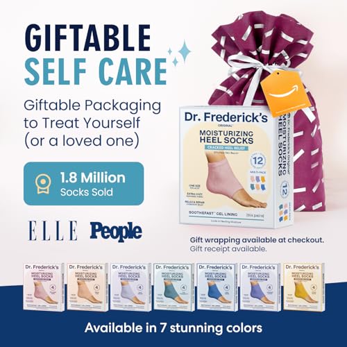 Dr. Frederick's Original Fuzzy Heel Socks (Variety Pack) - color: Variety Pack