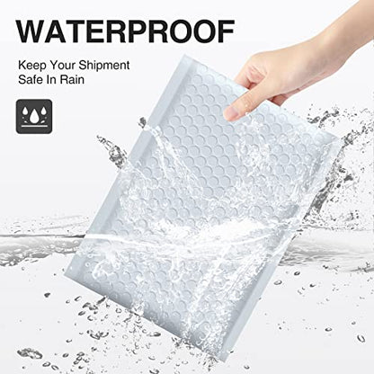 UCGOU Bubble Mailers 9.5x14.5" 25 Pack Usable Size 9.5x13.5" White Padded - color: White, size: 9.5x14.5" 25PC
