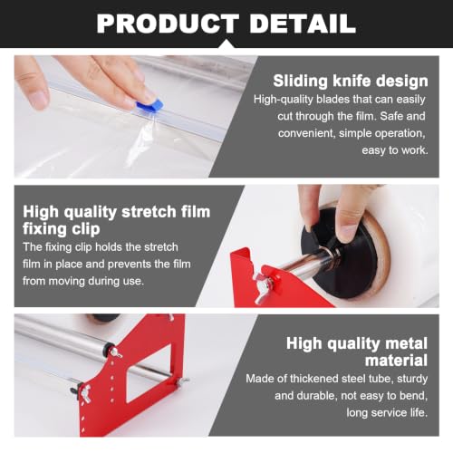23.6 inch Table Stretch Film Dispenser Wrapping Machine