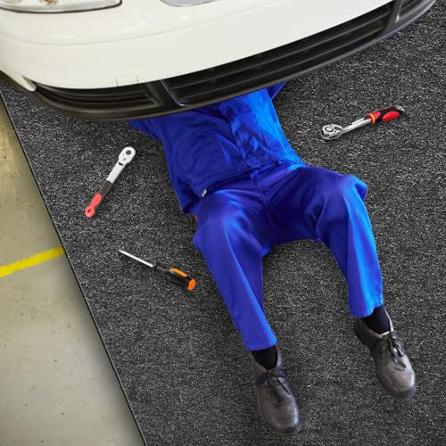 60 X 72 In Garage Floor Mat Under Car,Oil Spill Mat,Premium Maintenance mat - size: GFM-60x72IN