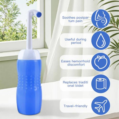 Portable Peri Bidet, 17oz/500ml for Postpartum Moms Cleansing