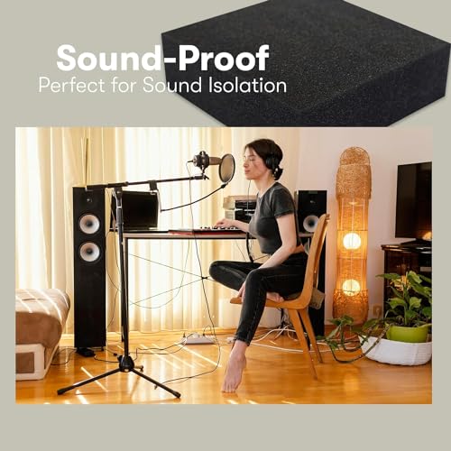 FoamTouch 3" Thick x 24" Wide x 84" Long Charcoal High Density Foam, Charcoal Foam Ideal for Couch Cushion, Bench Cushion, Seat Replacement, Wheelchair Seat Cushion and More - size: 3" x 24" x 84"