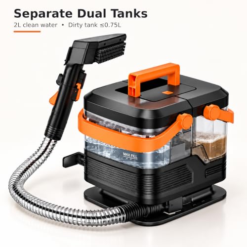 Portable Carpet Cleaner, Spot Cleaner for Couch, Car & Upholstery