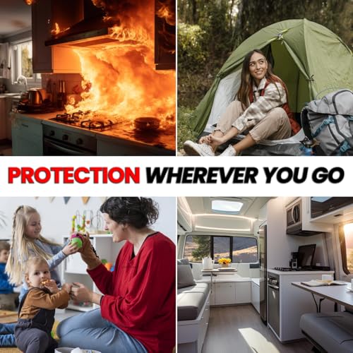 Prepared Hero 2-in-1 Fire Blanket & Burn Gel First Aid Kit, 1076F