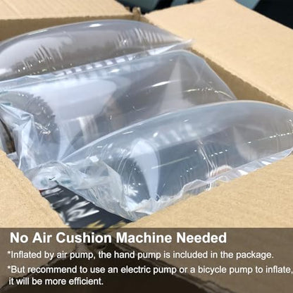 Air Bags for Packing 400 Count Inflatable Air Pillows for Shipping with pump 4.72"x7.87" Recyclable Packaging Filler Shipping Supplies Box Alternative to Packing Peanuts Purse Stuffers for Shape - size: 4.72"x7.87"(400 count)