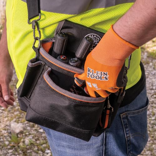 Klein Tools 60581 A1 Cut-Resistant Work Gloves, Large, 2-Pair - size: Large, style: 2-pair Pack