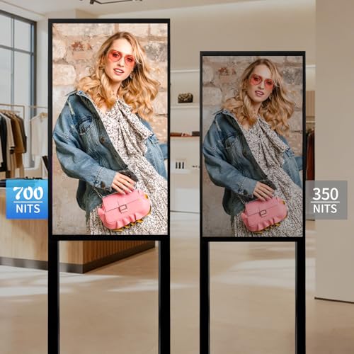 32 Inch Digital Signage Kiosk FHD 1080P Touchscreen Advertising Display - size: 32 Inch