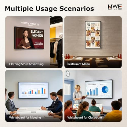 21.5 inch Wall Mount Digital Signage, Touchscreen Industrial Monitor - size: 21.5 INCH